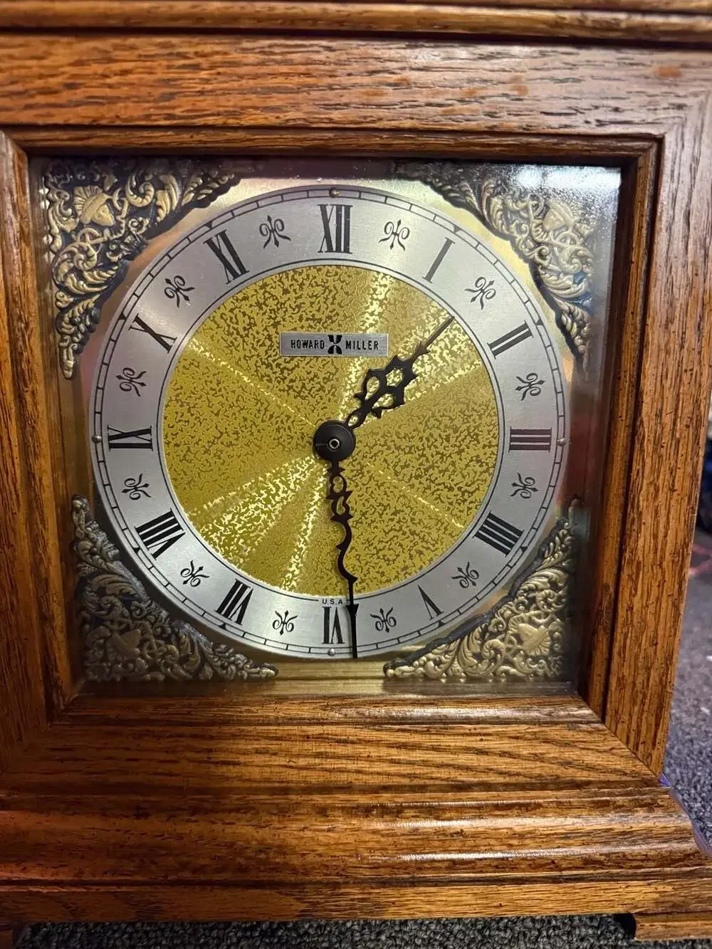 Howard Miller Model 612-494 Westminster Chime Mantel Clock